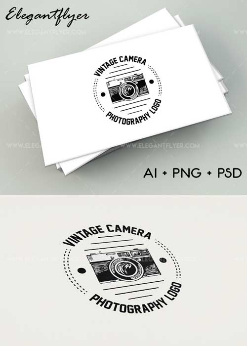 Vintage Camera V1 Premium Logo Template