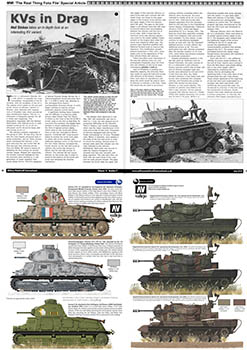 Подборка статей по бронетанковой технике и боевым раскраскам из журнала Military Modelcraft International