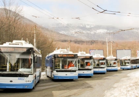 Из Севастополя желают запустить троллейбусы в Ялту и Евпаторию
