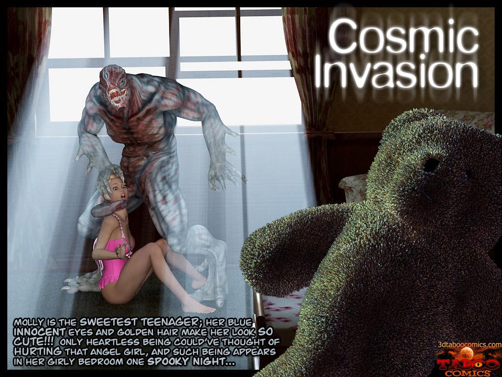 3D Taboo Comics - Cosmic Invasion