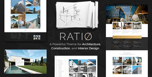 ThemeForest - Ratio v1.6 - A Powerful Theme for Architecture, Construction, and Interior Design - 14102945