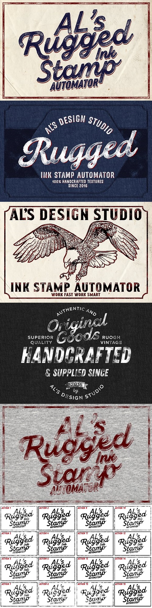 AL's Rugged Ink Stamp Automator 2128030