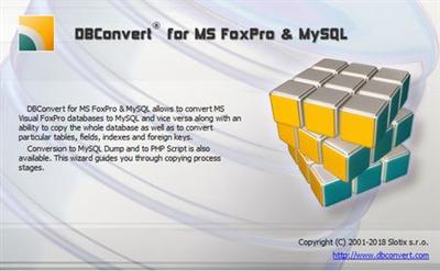 DBConvert for FoxPro and MySQL 4.6.2 Multilingual