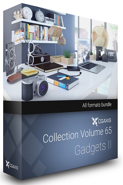 CGAxis Models Volume 65 Gadgets II