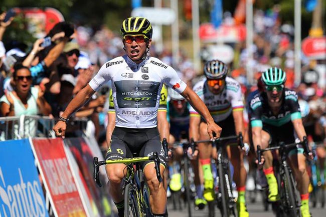 Австралиец Эван – победил на втором этапе велогонки Tour Down Under (+Видео)