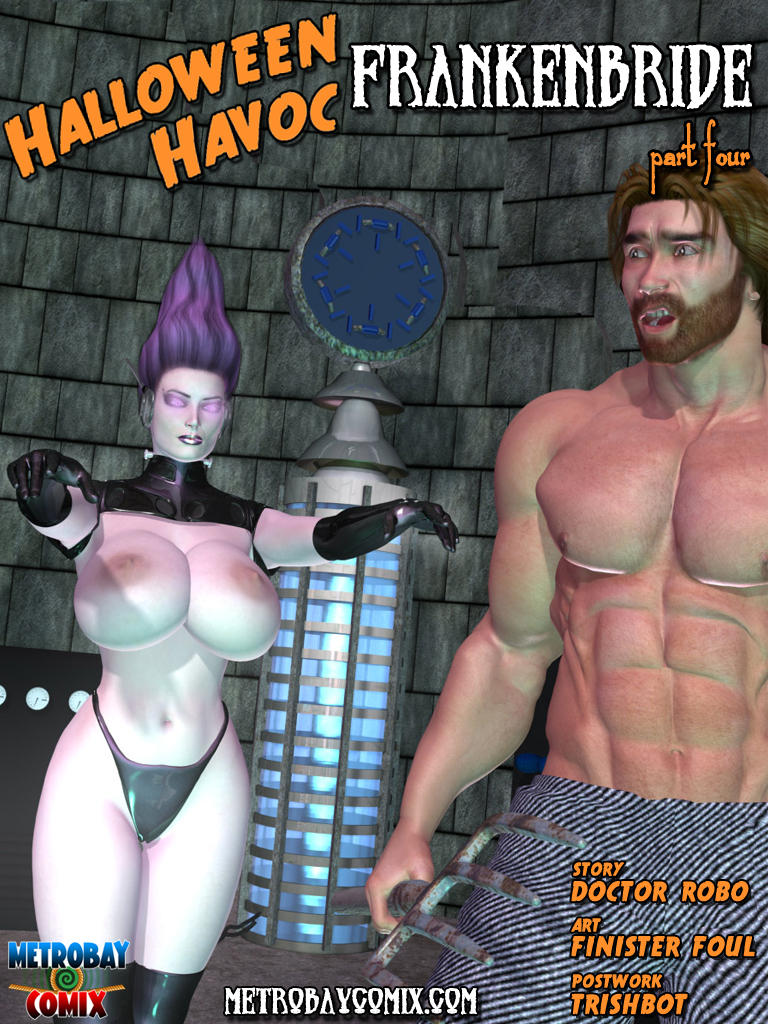 Metrobay comix - Halloween Havoc - Frankenbride 1-4