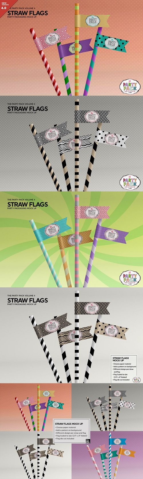 Straw Flag Mock Up - 2198463