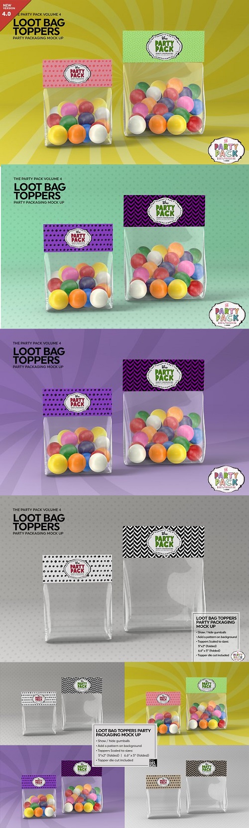 Loot Bag Packaging Mock Up - 2198508