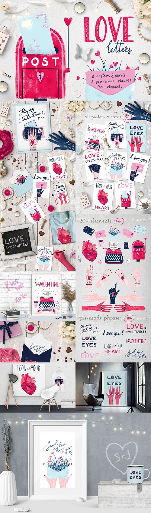 love letters :: posters & cards - 2193902