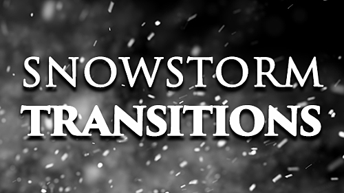 Snowstorm Transitions 18839548 - Motion Graphic (Videohive)