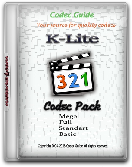 K-Lite Codec Pack 13.8.0 Mega/Full/Standard/Basic