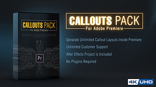 Callout Line Pack For Premiere - Project for After Effects (Videohive)