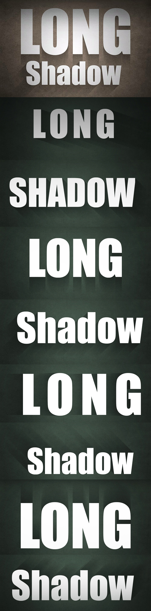 Long Shadow Effects in PSD