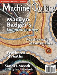 Machine Quilting Unlimited - March/April 2018