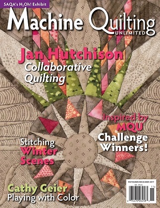Machine Quilting Unlimited Vol.XVII 6 2017