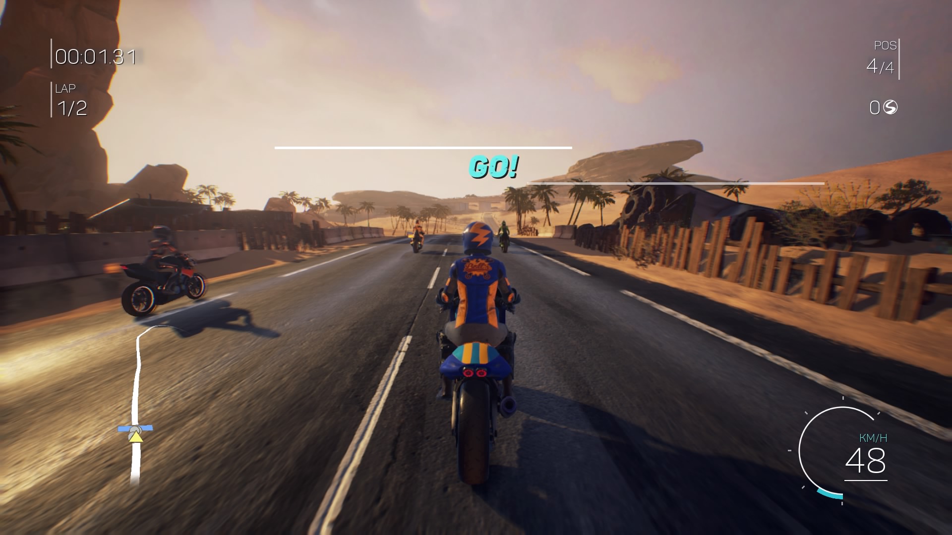 [PS VR] Moto Racer 4