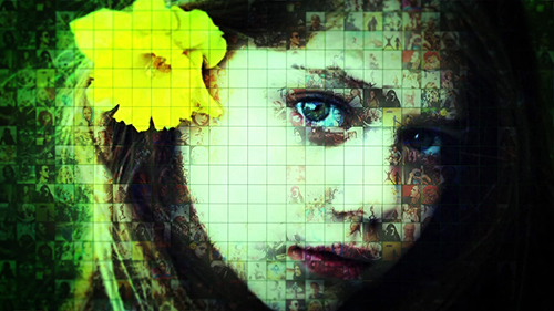Mosaic Photo Reveal 21136407 - Project for After Effects (Videohive)