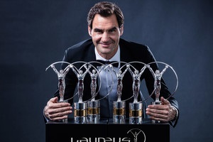 Роджер Федерер и Серена Уильямс признаны спортсменами года по версии академии Laureus