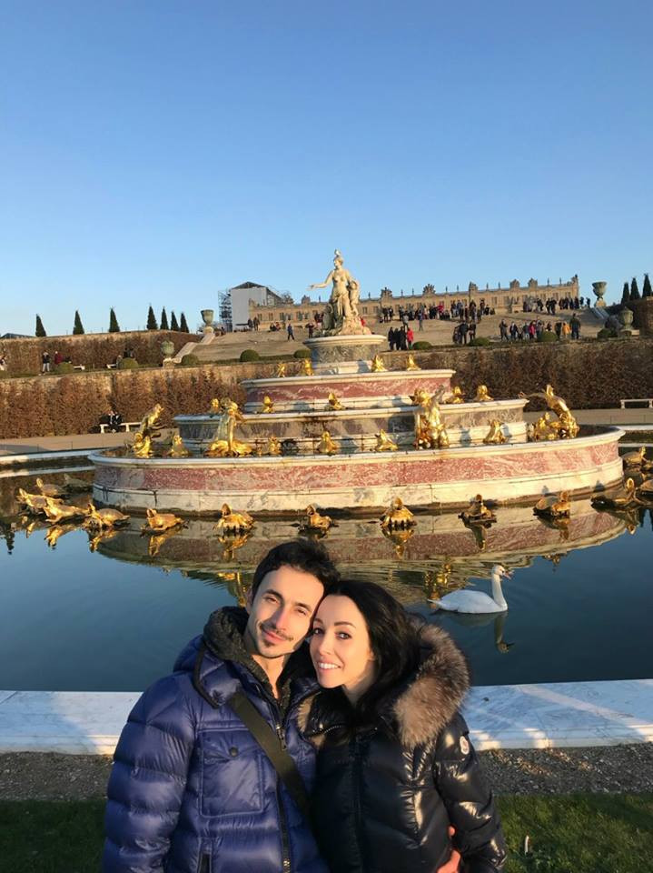 Екатерина Кухар и Александр Стоянов побывали в Версале