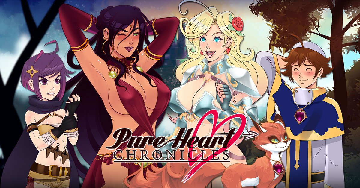 Pure Heart Chronicles [v1.1.0] (Arkamsoft) [uncen] [2018, ADV, Fantasy, Big tits/Big Breasts, Small tits/Small Breasts, Magic, Bondage, Lesbian/Yuri, Tsundere, RenPy] [Windows/Linux/Mac] [eng]
