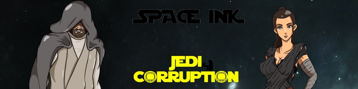 Jedi Corruption [InProgress, v0.1] (SpaceInk) [uncen] [2018, ADV, Parody, Sexual Training, Big tits/Big Breasts, Corruption, RenPy] [eng]