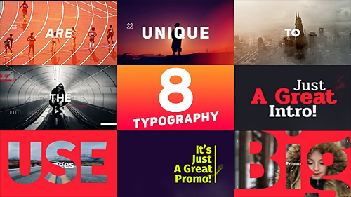 Typography Promo V7 19359800 - Project for After Effects (Videohive)