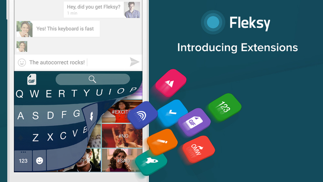 Fleksy + GIF Keyboard 9.6.0 build 622 Premium