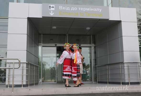 Аэропорт Полтава 29 июля принял 1-ый рейс опосля реконструкции