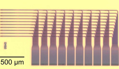 Структура оптического чипа