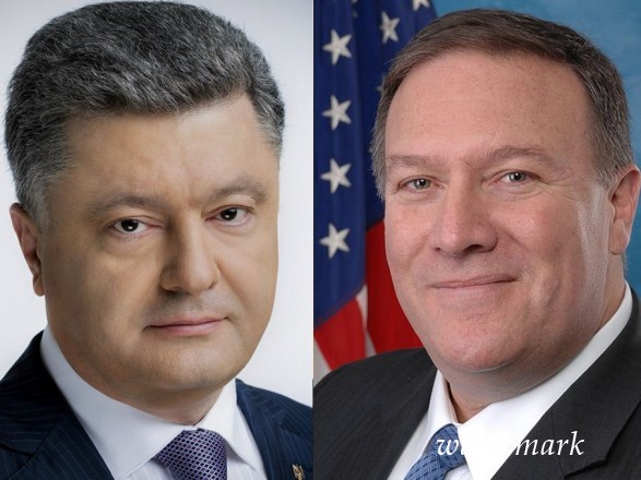 Порошенко обсудил с Госсекретарем США противодействие русской агрессии