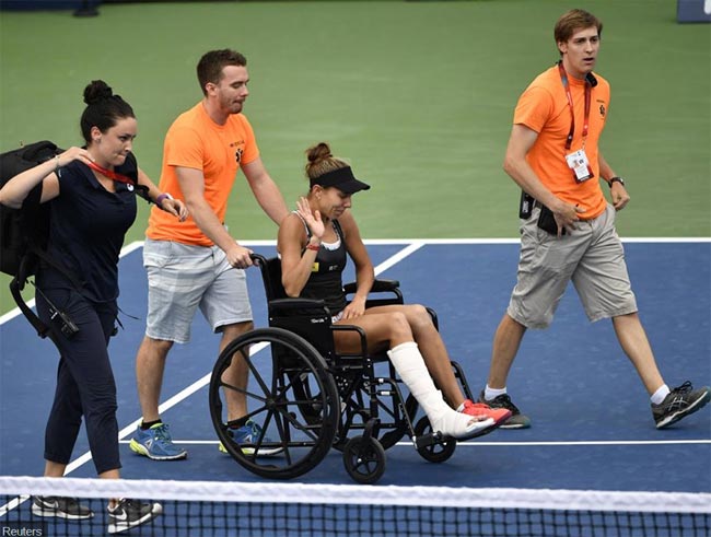 Михаэла Бузарнеску избежала перелома, но пропустит US Open