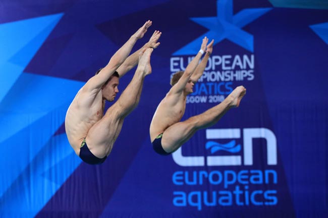 Горшковозов и Колодий – четвертые на ЧЕ в синхронных прыжках в воду с трехметрового трамплина