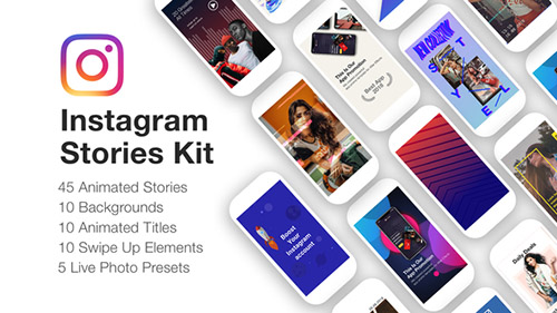 Instagram Stories Kit // Instagram Story Pack - Project for After Effects (Videohive)