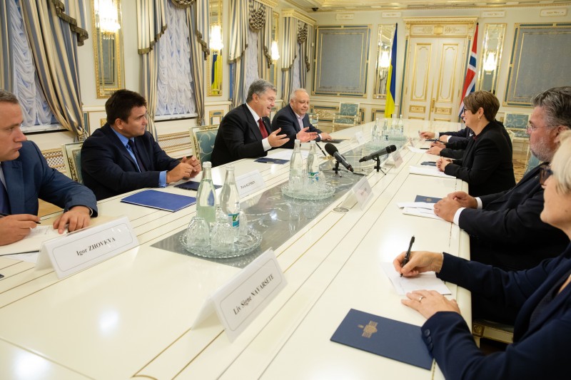 Президент України зустрівся з Президентом Парламенту Норвегії