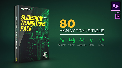 Transitions v4 17811440 - Project & Presets for After Effects (Videohive)