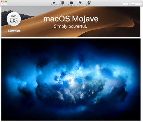 macOS Mojave 10.14 Beta 10 [Mac App Store]