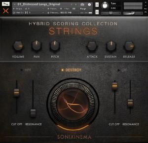 Sonixinema - Hybrid Scoring Collection Strings (KONTAKT) - сэмплы струнных Kontakt
